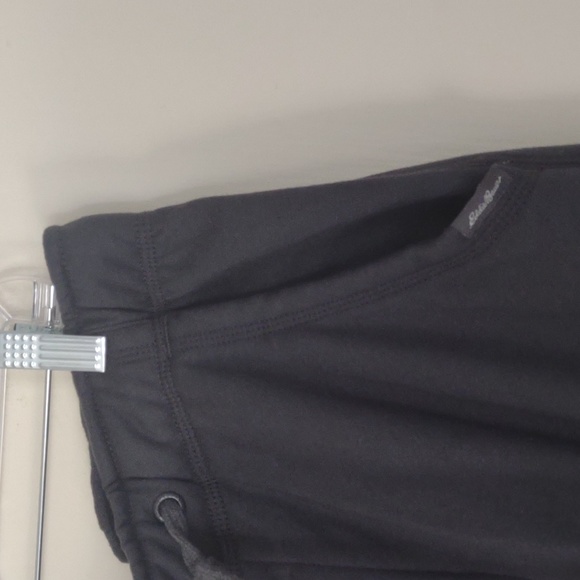 Eddie Bauer joggers mens Size M Fully lined faux shearling body and pockets Grey - Picture 3 of 12